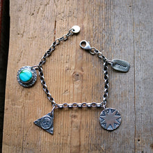Load image into Gallery viewer, Sterling silver Charm Bracelet #1