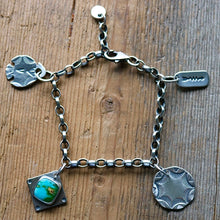 Load image into Gallery viewer, Sterling silver Charm Bracelet #2