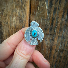 Load image into Gallery viewer, Sterling Silver Thunderbird Pin