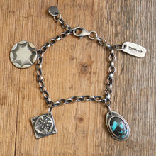 Load image into Gallery viewer, Sterling silver Charm Bracelet #8