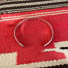 Load image into Gallery viewer, Sterling Silver Skull Crescent Cuff (6” - 6.5”)