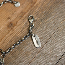 Load image into Gallery viewer, Sterling silver Charm Bracelet #8