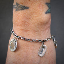 Load image into Gallery viewer, Sterling silver Charm Bracelet #1