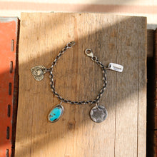 Load image into Gallery viewer, Sterling silver Charm Bracelet #5