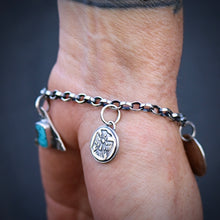 Load image into Gallery viewer, Sterling silver Charm Bracelet #3