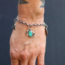 Load image into Gallery viewer, Sterling silver Charm Bracelet #7