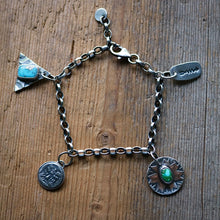 Load image into Gallery viewer, Sterling silver Charm Bracelet #3