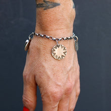 Load image into Gallery viewer, Sterling silver Charm Bracelet #7