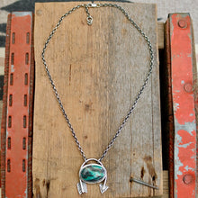 Load image into Gallery viewer, Apache Nugget Turquoise Arrow Pendant Necklace