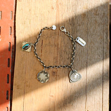 Load image into Gallery viewer, Sterling silver Charm Bracelet #4