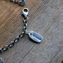 Load image into Gallery viewer, Sterling silver Charm Bracelet #3
