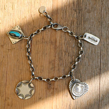 Load image into Gallery viewer, Sterling silver Charm Bracelet #4