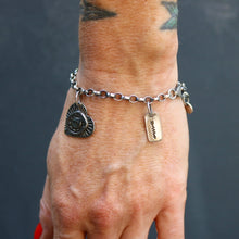 Load image into Gallery viewer, Sterling silver Charm Bracelet #4