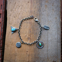 Load image into Gallery viewer, Sterling silver Charm Bracelet #3