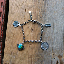 Load image into Gallery viewer, Sterling silver Charm Bracelet #2
