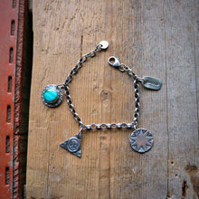 Load image into Gallery viewer, Sterling silver Charm Bracelet #1