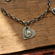 Load image into Gallery viewer, Sterling silver Charm Bracelet #5
