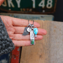 Load image into Gallery viewer, VINTAGE 70s Indiana State pendant Reworked Necklace