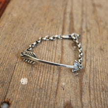 Load image into Gallery viewer, Sterling silver Arrow Bracelet