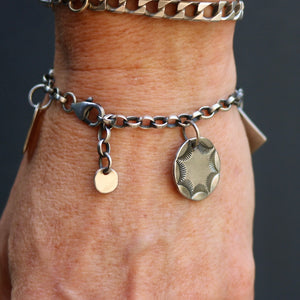 Sterling silver Charm Bracelet #8