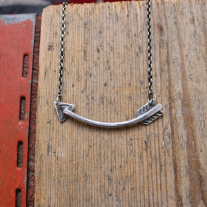 Sterling silver Arrow Necklaces