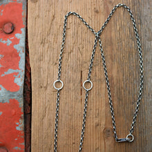 Load image into Gallery viewer, Sonoran Mountain turquoise Feather Pendant + Nickel Reworked Necklace