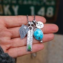 Load image into Gallery viewer, VINTAGE 70s Nevada State pendant Reworked Necklace
