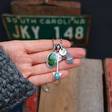 Load image into Gallery viewer, VINTAGE 70s New Jersey State pendant Reworked Necklace
