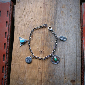 Sterling silver Charm Bracelet #3