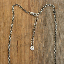 Load image into Gallery viewer, Sterling Silver + Nacozari Turquoise Arrow Necklace