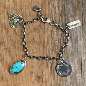 Sterling silver Charm Bracelet #5