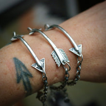 Load image into Gallery viewer, Sterling silver Arrow Bracelet