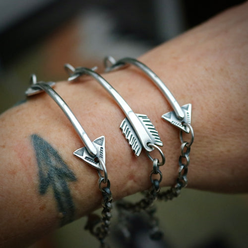 Sterling silver Arrow Bracelet