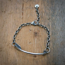 Load image into Gallery viewer, Sterling silver Arrow Bracelet