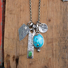 Load image into Gallery viewer, VINTAGE 70s Nevada State pendant Reworked Necklace