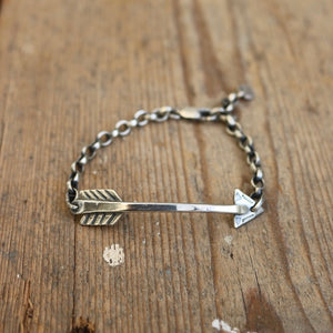 Sterling silver Arrow Bracelet