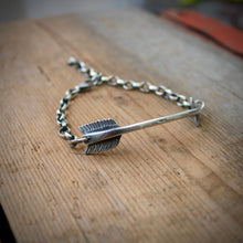 Load image into Gallery viewer, Sterling silver Arrow Bracelet
