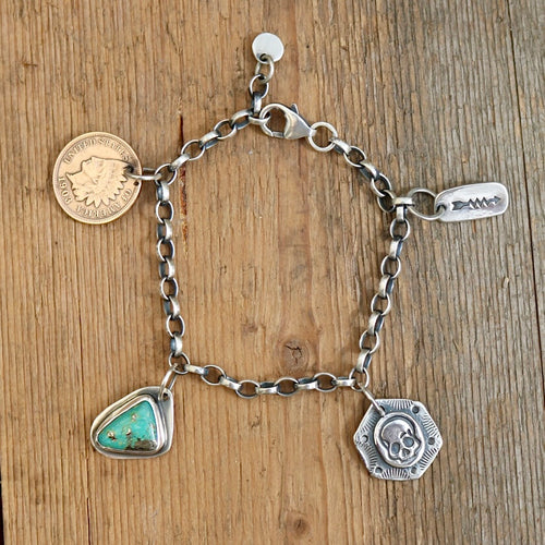 Sterling silver Charm Bracelet #2