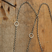 Load image into Gallery viewer, White Buffalo Pendant + Pilot Mountain Turquoise Feather Pendant Reworked Necklace