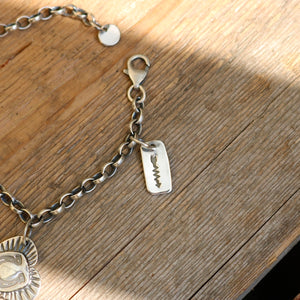 Sterling silver Charm Bracelet #4