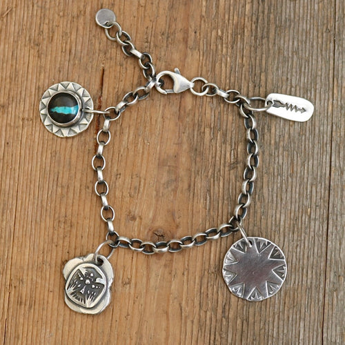 Sterling silver Charm Bracelet #1