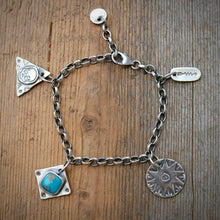 Load image into Gallery viewer, Sterling silver Charm Bracelet #1