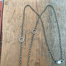 Load image into Gallery viewer, Sonoran Mountain turquoise Pendant + Thunderbird Bar Pendant Reworked Necklace