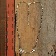Load image into Gallery viewer, Sterling Silver Arrow Necklace
