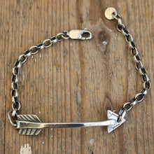 Load image into Gallery viewer, Sterling silver Arrow Bracelet