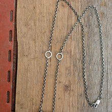 Load image into Gallery viewer, Sierra Bella turquoise Bar Pendant + White Buffalo Pendant Reworked Necklace