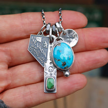 Load image into Gallery viewer, VINTAGE 70s Nevada State pendant Reworked Necklace
