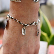 Load image into Gallery viewer, Sterling silver Charm Bracelet #1
