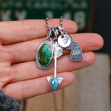 Load image into Gallery viewer, VINTAGE 70s New Jersey State pendant Reworked Necklace