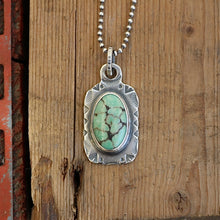 Load image into Gallery viewer, Damele Turquoise Dog Tag Necklace